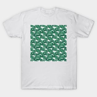 monstera leaf pattern T-Shirt